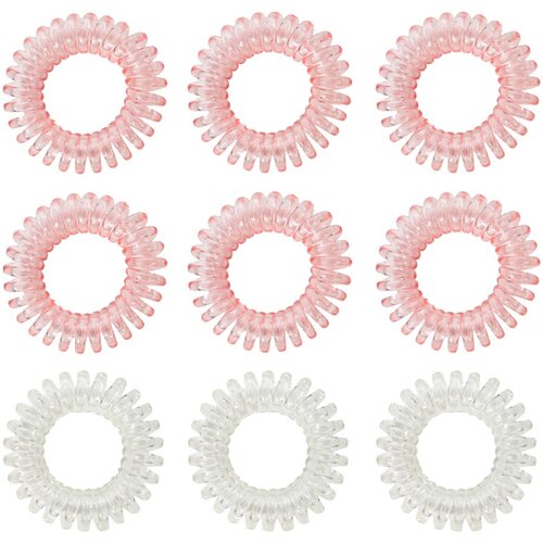 BeastPink set spiralnih gumica za kosu pink Cene