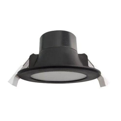  LED kupatilska ugradna svetiljka LED/7W/230V 4000K crna IP44 Slike