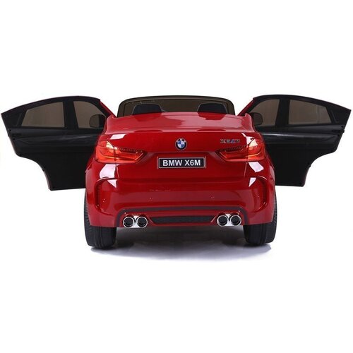  Licencirani auto na akumulator BMW X6M - dvosjed - crveni/lakirani Slike