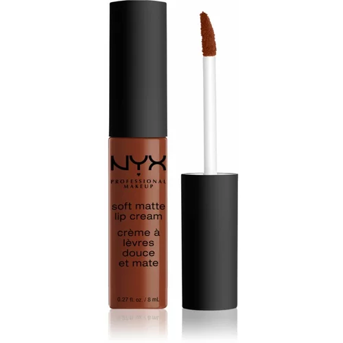 NYX Professional Makeup Soft Matte Lip Cream lahka tekoča mat šminka odtenek 23 Berlin 8 ml