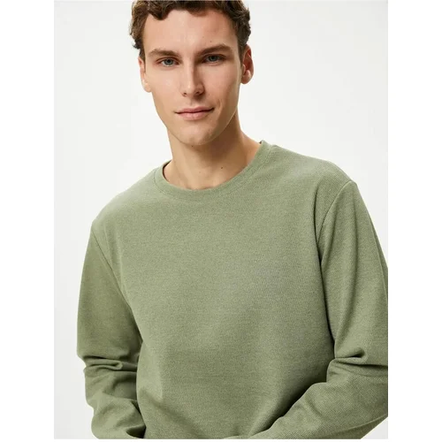 Koton Men's Sweater Green 4wam70188mk