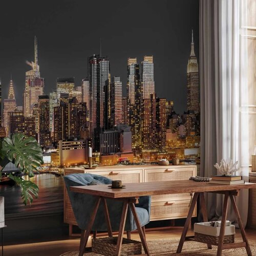  Foto tapeta - NYC: Twilight 200x140 Standard Slike