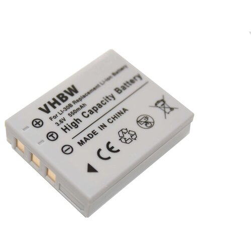 VHBW baterija LI-30B za olympus mju mini digital / digital s / stylus verve digital, 550 mah kompatibilnost s originalnom baterijom Slike