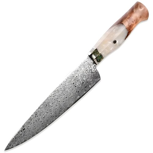 Damask kuhinjski nož SA-20110 - Chef / Bijela KP20110 Cene