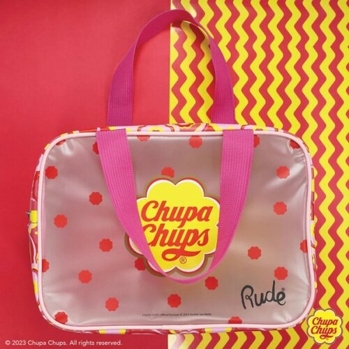 Rude Cosmetics kozmetička torbica za put Chupa Chups Slike