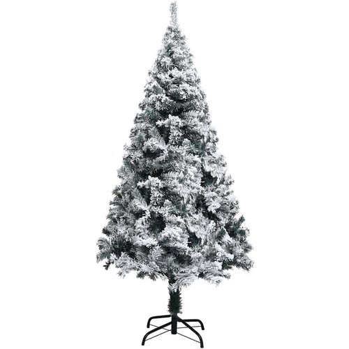  Umjetno božićno drvce Zelena 150 x 95 cm PVC i Čelik i Plastika Slike