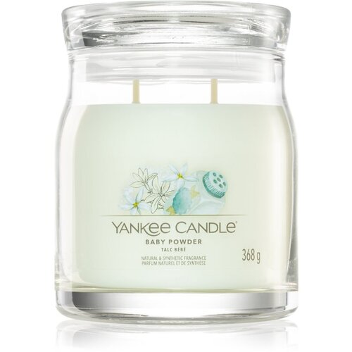 Yankee Candle Baby Powder mirisna svijeća Signature 368 g Slike