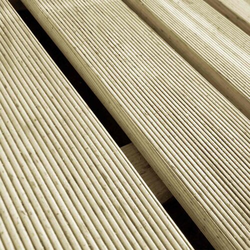  Pločice za decking 6 pcs Zelena 50 x 50 cm Slike
