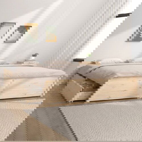 VidaXL Okvir za krevet s ladicama 200 x 200 cm Slike