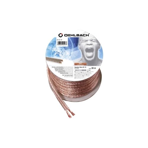 Oehlbach Zvučnički kabel 2 x 1.50 mm² Prozirna 107 30 m Cijene