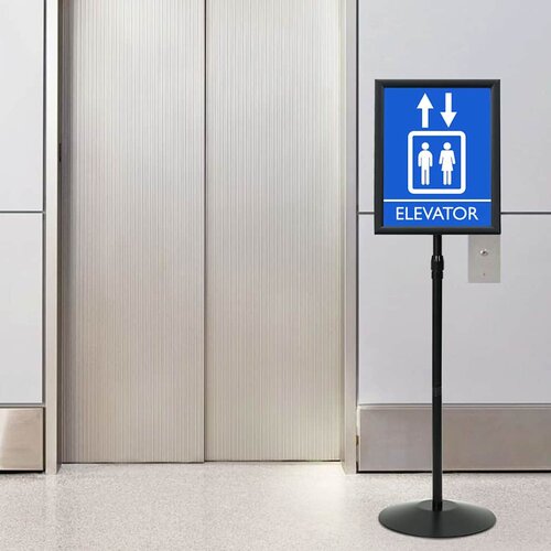  Postolje za poster Srebrno a3 PVC i čelik Cijene