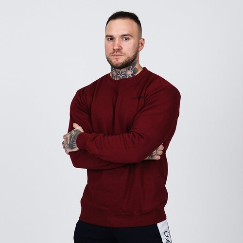 GymBeam muški duks basic burgundy Cene