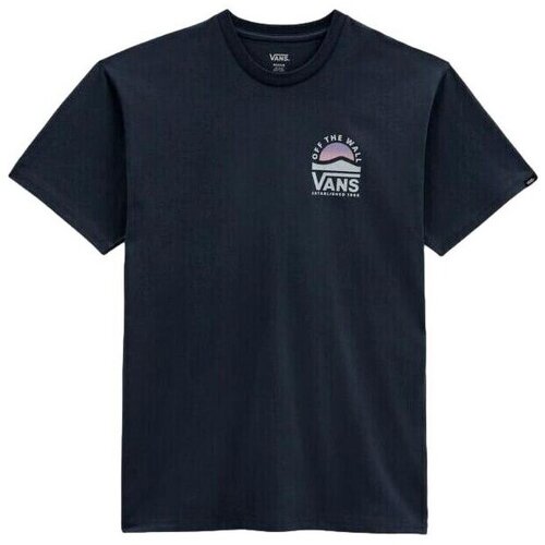 Vans Majice s kratkimi rokavi CAMISETA HOMBRE SIDESET VN00055NIND Modra Slike