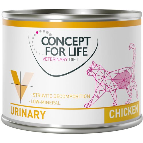 Concept for Life Veterinary Diet Urinary pi&amp;scaron;čanec - Varčno pakiranje: 24 x 400 g Slike