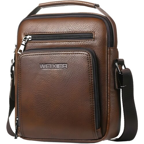 IZMAEL Muška Crossbody Torba WEIXIER MA-15411 - Smeđa Cene