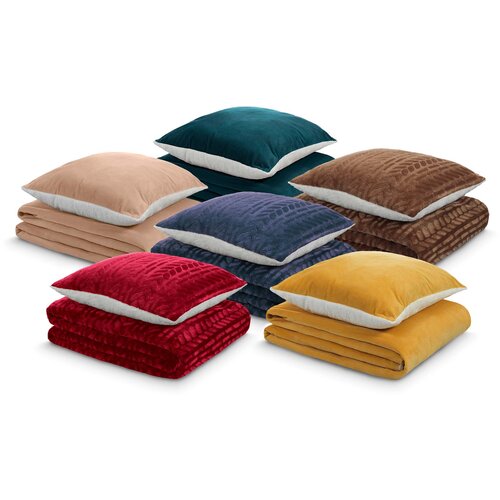 Dormeo Warm Hug Set 130x190 cm crvena Slike