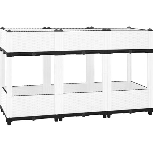  Povi&amp;scaron;ena gredica 120x40x71 cm od polipropilena Slike