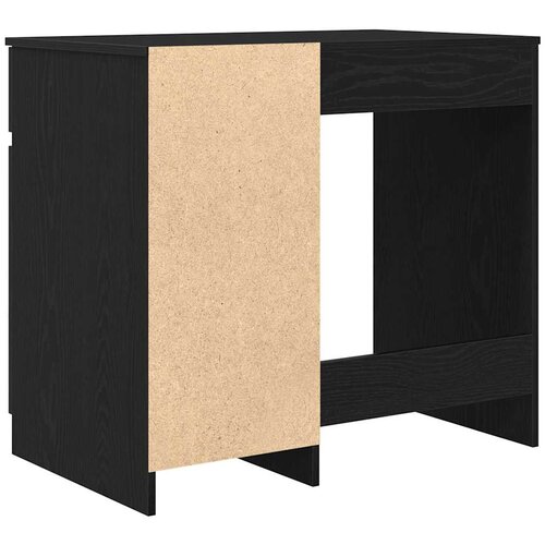  Radni stol crni hrast 86x49x76 cm konstruirano drvo Slike