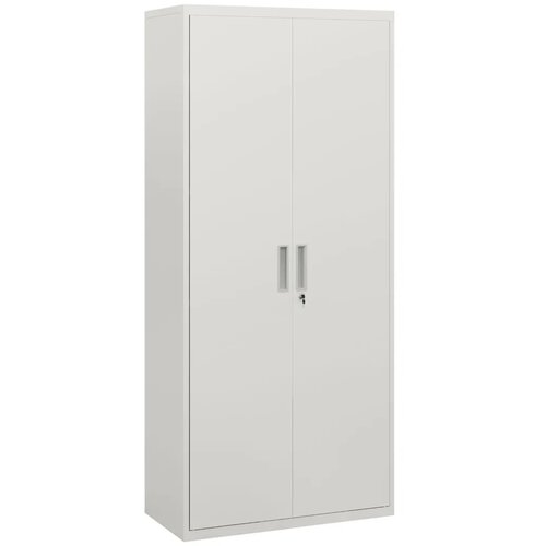  Ormar za spise uredski ormar 5 polica metalni 80&amp;Scaron; x 40D x 180V cm bijeli Slike