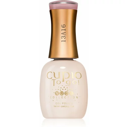 Cupio To Go! Nude gel lak za nokte s korištenjem UV/LED lampe nijansa Chocolate 15 ml