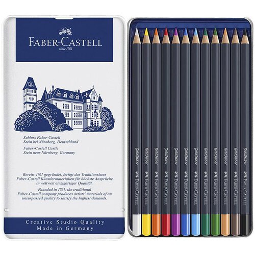 Faber-Castell barvice Goldfaber Parmanent, 12 kosov Cene