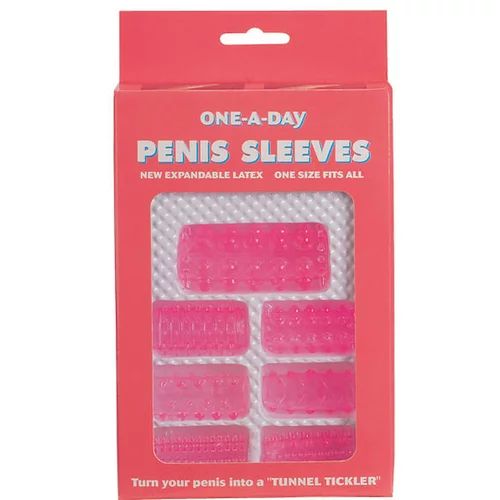 Seven Creations ONE-A-DAY PENIS SLEEVES PINK