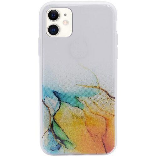  Water Spark za iPhone 12 mini transparent zlatno-plava Cene