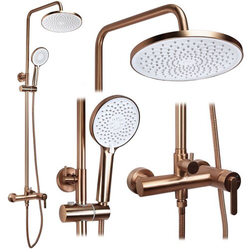 REA Bath Tu&amp;scaron; set Rea Ontario Brush Copper Slike