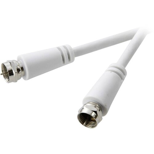 SpeaKa Professional SAT priključni kabel SpeaKa Professional\, [1x F-vtikač - 1x F-vtikač]\, 1\,50 m\, 75 dB\, bela, (20431457) Slike