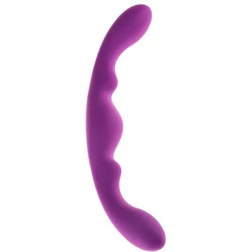 Alive Luna - dvostrani dildo - 25 cm (ljubičasta)