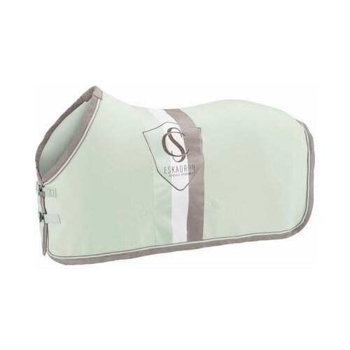 ESKADRON Pregrinjalo za znojenje FLEECE STRIPE, powder green - 125 cm Slike