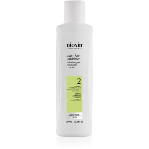 Nioxin System 2 Scalp + Hair Conditioner balzam proti redčenju las 300 ml Slike