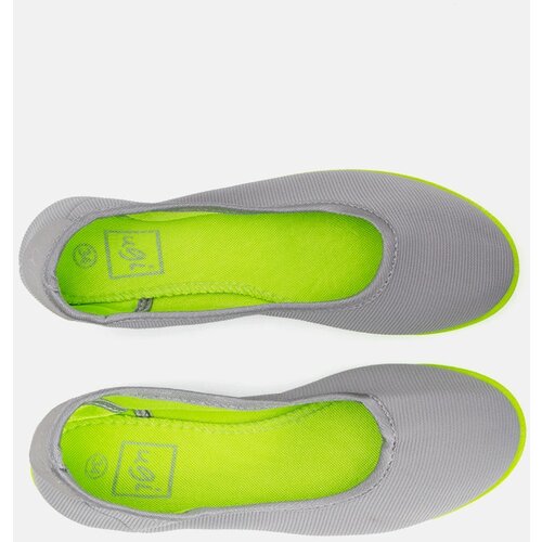 Gemre Gray green children's ballet flats Geneseo Cene