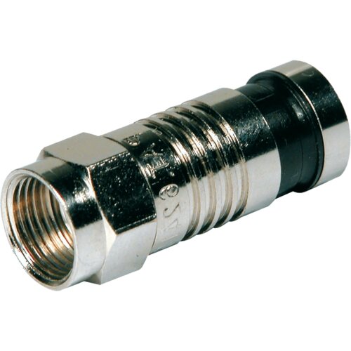 Zed Electronic Kompresioni konektor extra kvalitet, RG6,pak. 100 kom. &amp;ndash; CO-XD/100 Slike