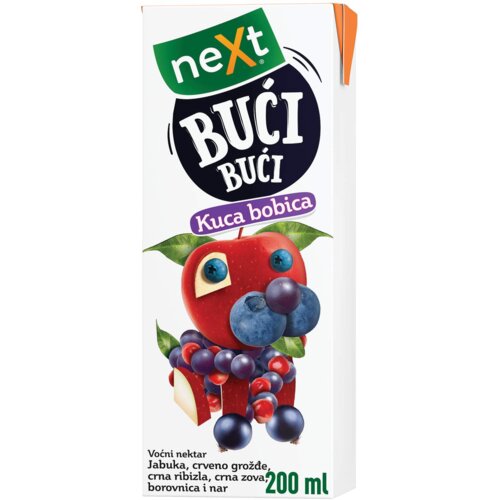 Next voćni sok bući bući kuca bobica 200ml Slike