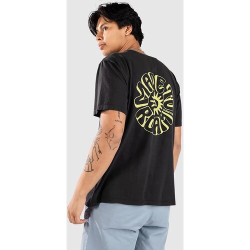 Passenger Easy Days Recycled Cotton T-shirt black Cene