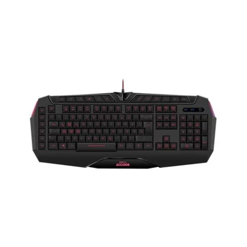  Tastatura SPEEDLINK ACCUSOR Advanced Gaming Keyboard black, US Layout, SL-670005-BK-US