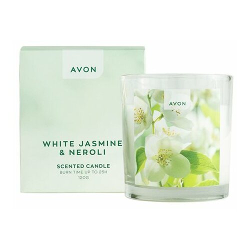 Avon Mirisna sveća sa belim jasminom i neroli cvetom Cene