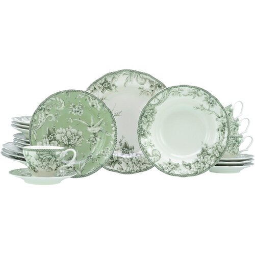 Creatable KOMBINIRANI SERVIS Adelaide Grün Cene