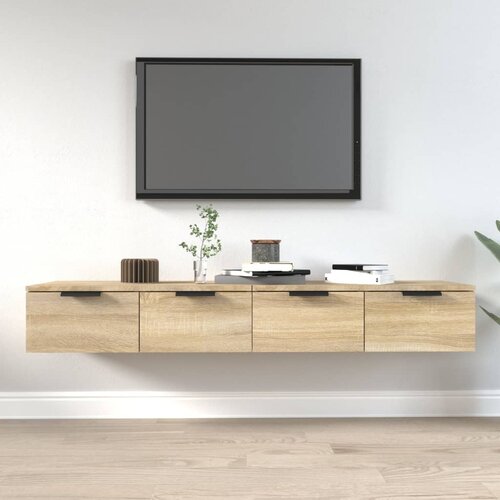 vidaXL Zidni ormarići 2 kom boja hrasta sonome 68x30x20 cm drveni Cijene