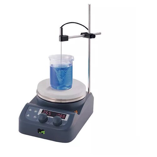  Magnetna mešalica sa grejnom pločom HMS-280-Pro, 3L, 200–1500 rpm, MEGA SOLUTION Cene