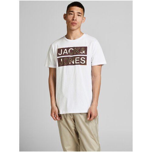 Jack &amp;amp; Jones Space Logo T-shirt - Men Slike