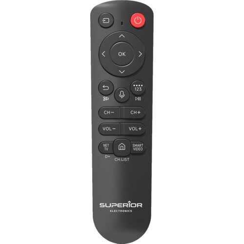 Superior Daljinski upravljač za Sam. Smart s glasovnim funkcijama, BT RC, Crni Slike