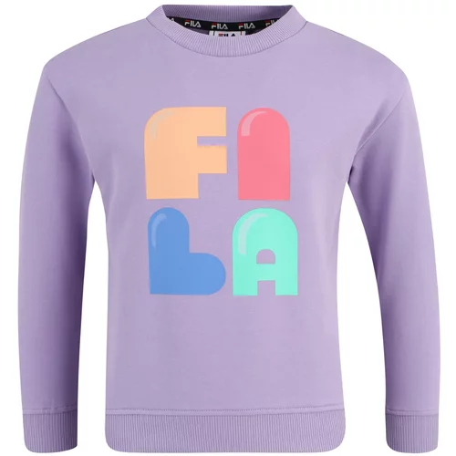 Fila Sweater majica 'LANGELSHEIM ' kraljevsko plava / žad / ljubičasta / svijetlonarančasta