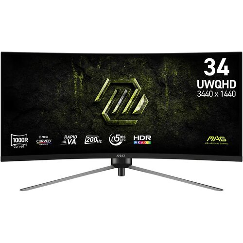 MSI MAG 345CQRF E20 computer monitor 86.4 cm (34) 3440 x 1440 pixels UltraWide Dual Quad HD Black Cijene