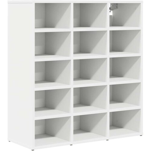 vidaXL Omara za čevlje Bela 77,5 x 30 x 83,5 cm Konstruiran les, (5000161793) Cene