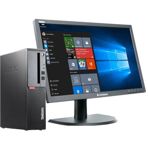 Lenovo ThinkCentre M710s i3-7100, 8GB DDR4, 120GB SSD + 22-palčni FHD monitor Cene