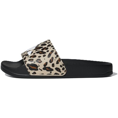 Adidas Papuče za devojčice Adilette Shower Log K IH9586, Crne Slike