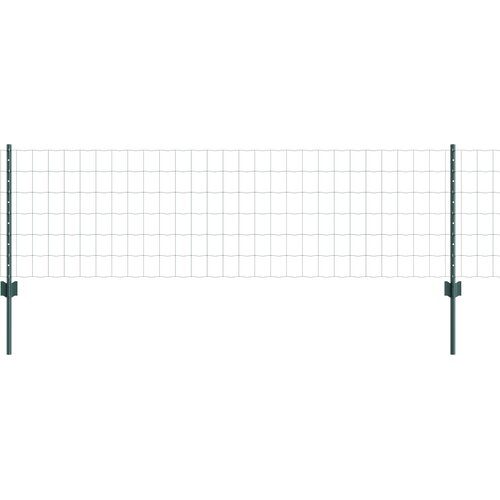 vidaXL ograde za vrt Set od 2 Zelena Čelik 25 x 0.6 m Izdržljivo Cijene