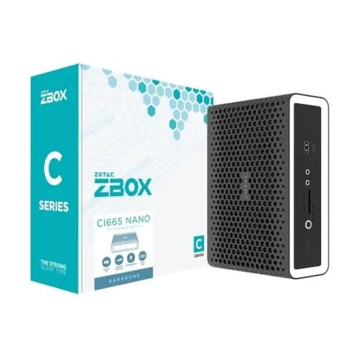 Zotac 1165G7/2 x DDR4/6 Gbps 2,5&amp;quot; SATA/Intel Iris Xe-Mini PC ZBOX CI665 nano Barebone Intel Core i7 Slike